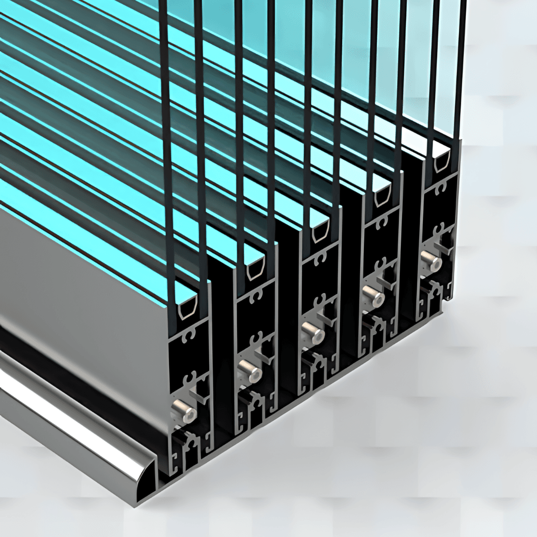 5'li Eşiksiz Alt Kasa (Genişlik:176mm - Yükseklik:18mm)